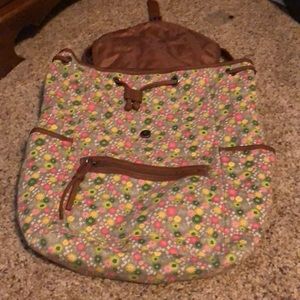 Floral Backpack